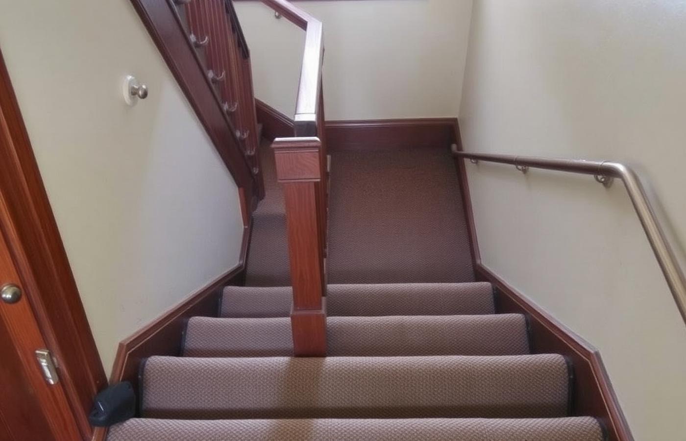 Stair renovation — before